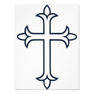 Classic Christian Cross Minimalist Fine Art Photo Print