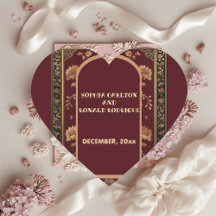Classic Christmas Chinoiserie Traditional Wedding