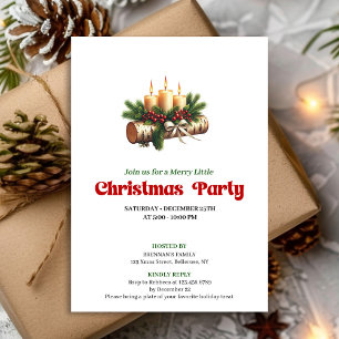 Classic Christmas Decoration Holly Berries Card