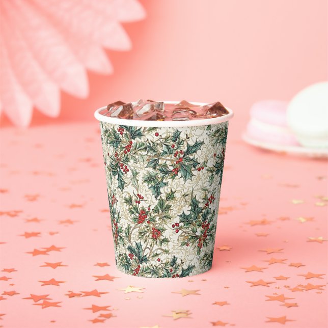 Classic Christmas: Festive Paper Cups (Insitu)