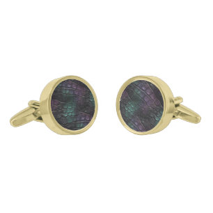Classic Christmas Gifts Crocodile Skin Pattern Cufflinks