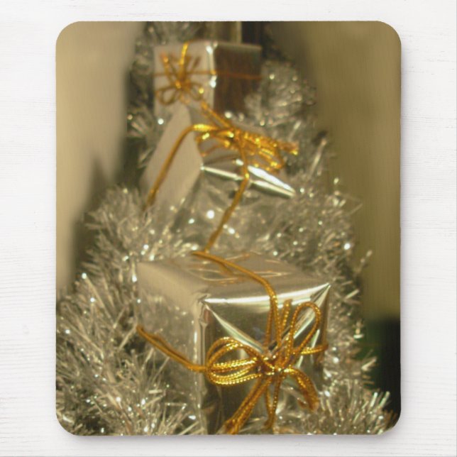 Classic Christmas Mousepad Huliday Decor Gifts (Front)