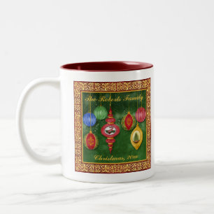 Classic Christmas Ornament Family Christmas Mug
