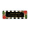 Classic Christmas Poinsettia Floral Gold Frame