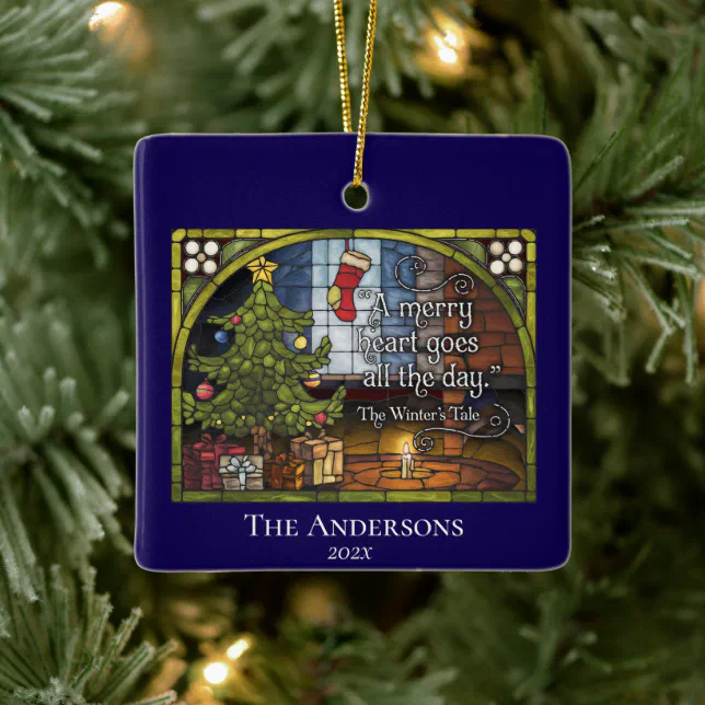 Classic Christmas Quote Ornament