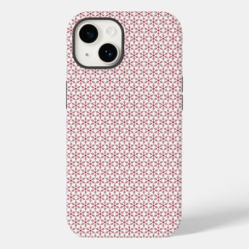 Classic Christmas Snowflakes Phone Case