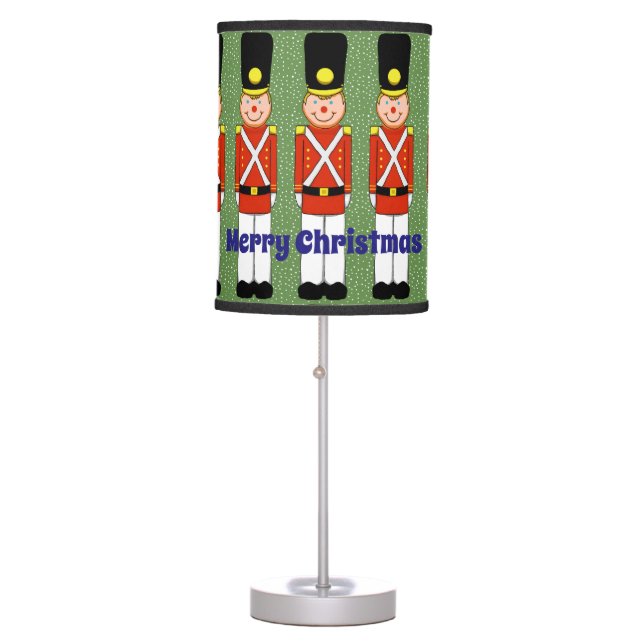 Classic Christmas Soldier Lamp (Front)