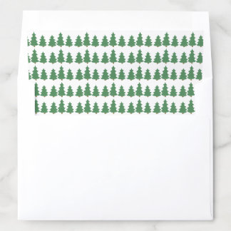 Classic Christmas Tree Envelope Liner