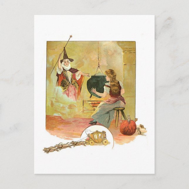 Classic Cinderella Postcard (Front)