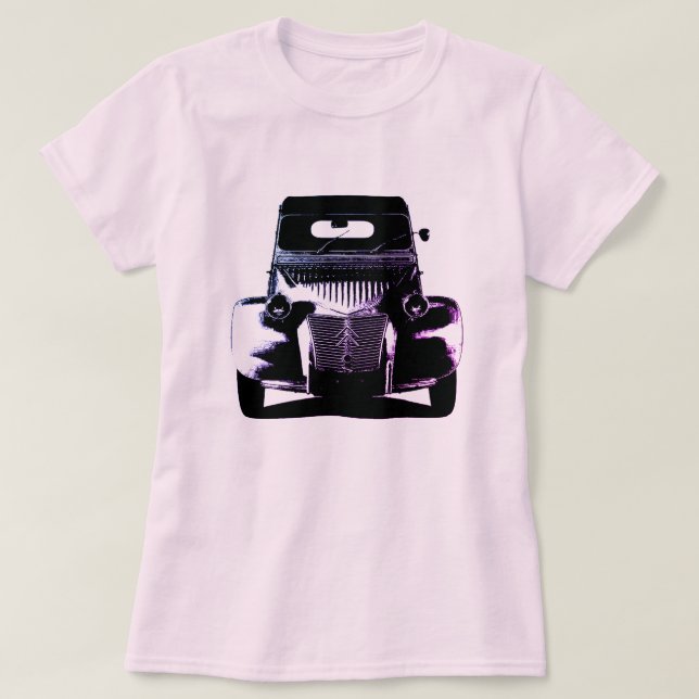 Classic Citroen 2CV the original and best! T-Shirt (Design Front)