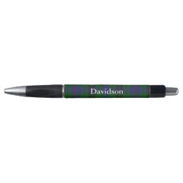 Classic Clan Davidson Tartan Plaid Custom Pen