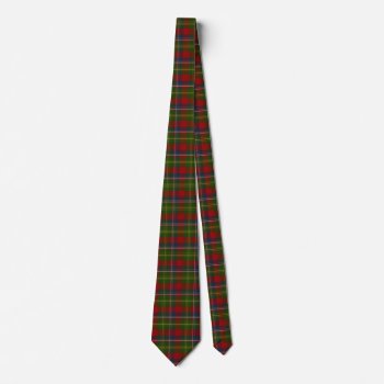 Classic Clan Forrester Tartan Plaid Neck Tie by Everythingplaid at Zazzle