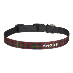 Classic Clan Innes Tartan Plaid Custom Dog Collar
