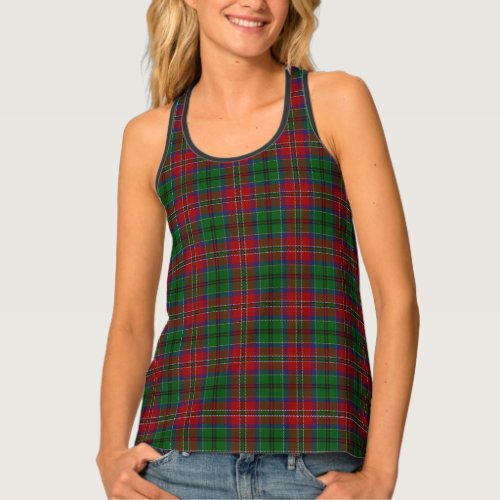 Classic Clan MacCulloch MacCullough Tartan Plaid Tank Top