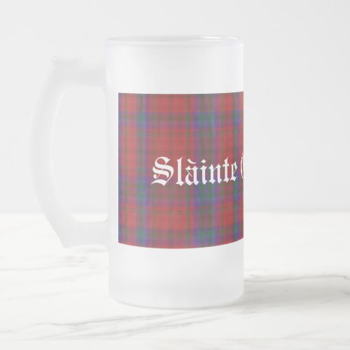 Classic Clan MacDougall Tartan Plaid Stein