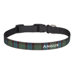 Classic Clan MacNicol Plaid Custom Dog Collar