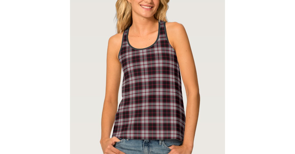 Nicolson Tartan Crest Men Tank Top main image 1