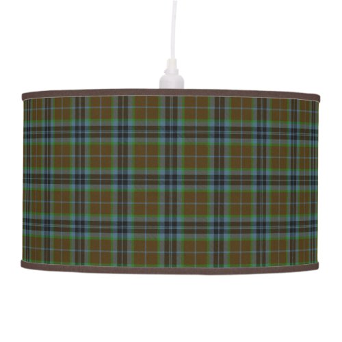 Classic Clan Thomson Tartan Plaid Hanging Lamp