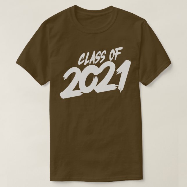 Classic Class of 2021 T-Shirt (Design Front)