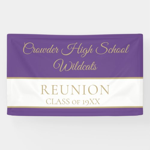 Classic Class reunion banner