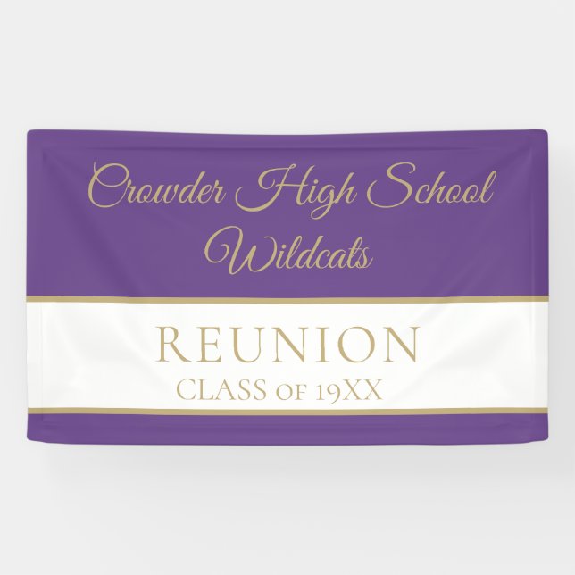 Classic, Class reunion banner (Horizontal)