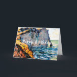 CLASSIC CLAUDE MONET PAINTING DESIGN  HOLIDAY CARD<br><div class="desc">Celebrate the life and works of one of the greatest painters of all time with this beautiful, classic Claude Monet painting design birthday card. This card is perfect for any art lover or Monet enthusiast. The birthday message outsidw reads “Happy Birthday! The classic, timeless design of this card will make...</div>