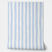 Classic Coastal Handpainted Stripe