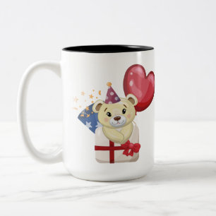 Classic coat, 15 oz Two-Tone coffee mug