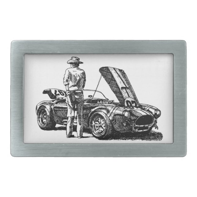 Classic Cobra Belt Buckle (Front)
