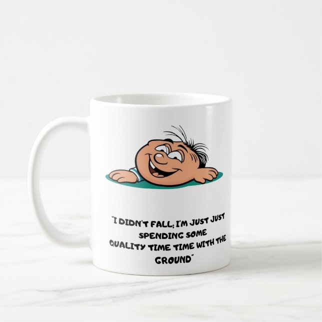 Classic Coffee  Humor Mug (Left)