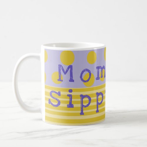 Classic coffee mug Gold  Purple Mommys Sippy Cup