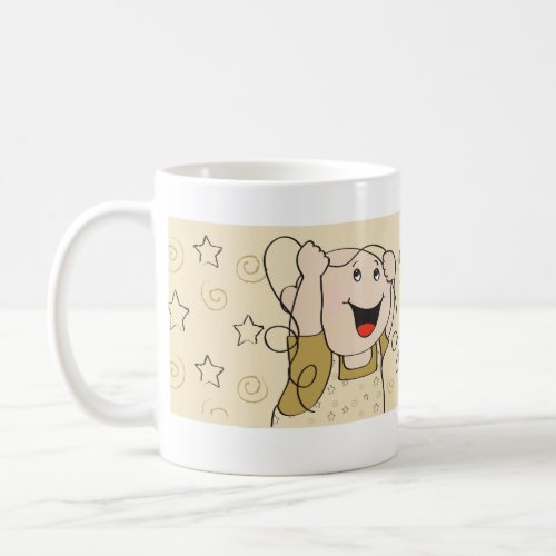 Classic coffee mug Gold Stars Mommys Sippy Cup