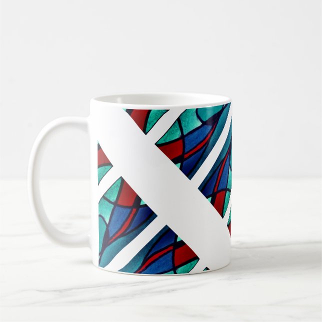 Classic coffee mug "Love is complicated" (Left)