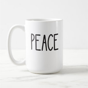 Classic Coffee Mug: PEACE Coffee Mug