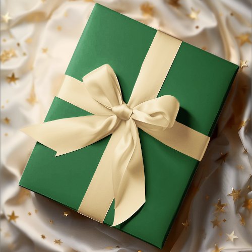 Classic Colors _ Classic Green _ Solid Roll Wrapping Paper