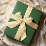 Classic Colors - Dark Green - Solid Roll Wrapping Paper<br><div class="desc">Brighten up your Christmas gifts with this elegant, stylish dark green wrapping paper from our Traditional Christmas Colors collection. This beautiful dark green wrapping paper is the perfect way to add a touch of charm and sophistication to your holiday gifts. The carefully selected color is a rich and festive shade...</div>