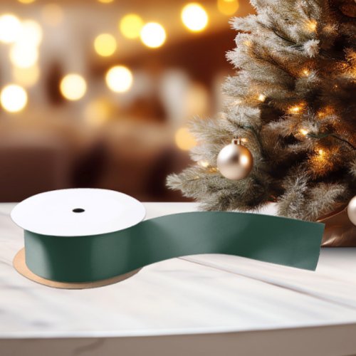 Classic Colors _ Teal Green _ Solid Satin Ribbon