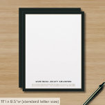 Classic Company Letterhead<br><div class="desc">Impress clients and partners with our classic company letterhead. The professional layout and subtle design elements set the tone for your business's commitment to excellence in communication.</div>