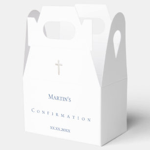  classic Confirmation Favor Boxes
