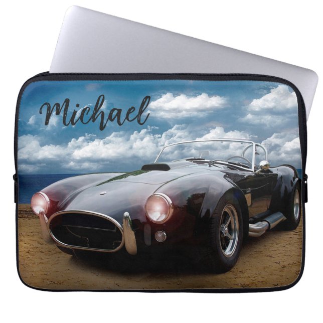 Classic Convertible Automobile  Laptop Sleeve (Front)