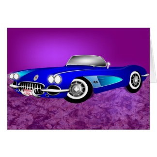 CLASSIC CORVETTE CARDS