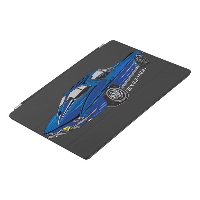Classic Corvette Design iPad Cover (Side)