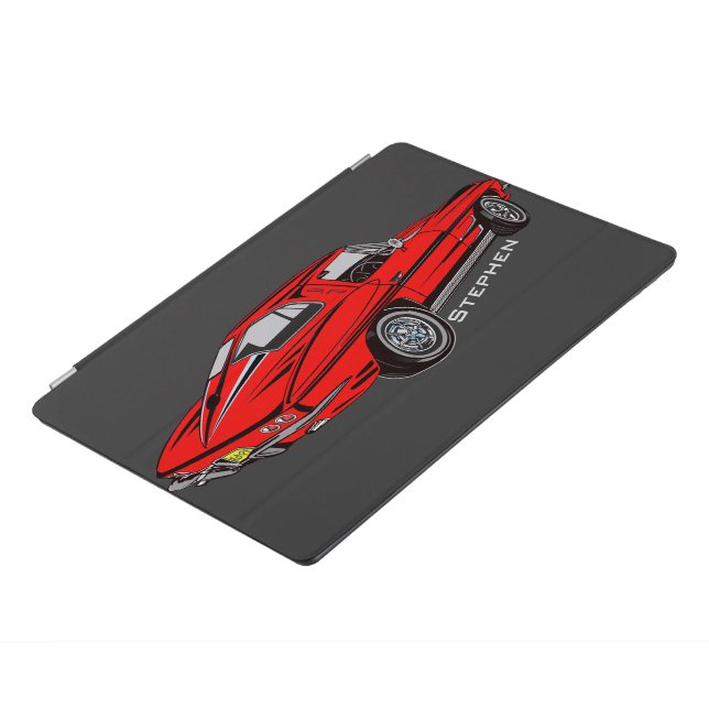 Classic Corvette Design iPad Cover (Side)