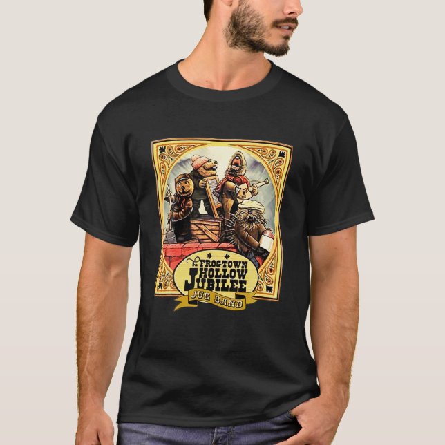 Classic Country Jug Band Funny Movie Emmet Otter C T-Shirt (Front)