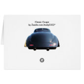 Classic Coupe ~ card (Back Horizontal)