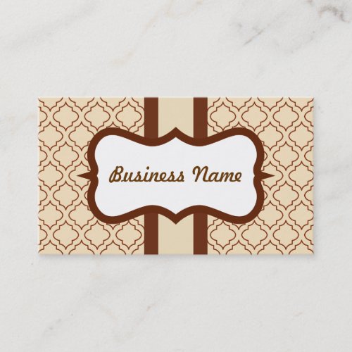Classic Cream Business Card