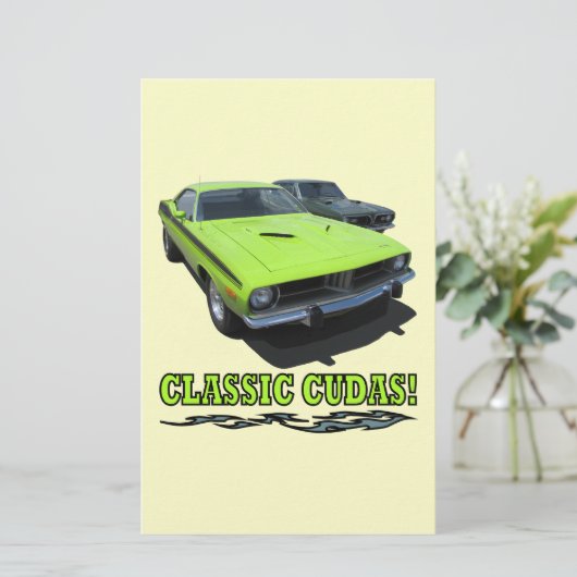 Classic Cudas Design (Standing Front)