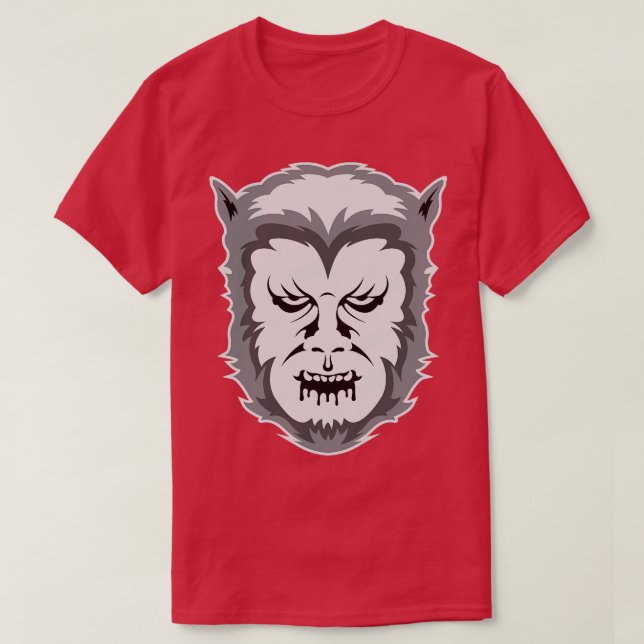 Classic Curse of the Werewolf T-Shirt (Design Front)
