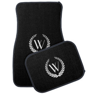 Monogrammed Floor Mats >> Classic Custom Monogram Car Mat Monogrammed Floor Mats >> Classic Custom Monogram Car Mat