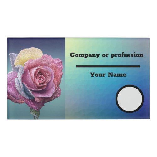 classic custom profession name tag